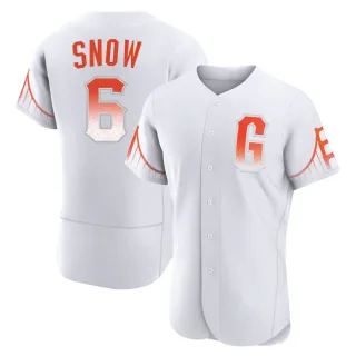 Authentic Men's J.t. Snow San Francisco Giants 2021 City Connect Jersey - White