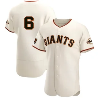 Authentic Men's J.t. Snow San Francisco Giants Home Jersey - Cream