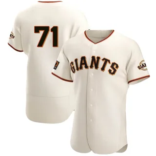 Authentic Men's Tyler Rogers San Francisco Giants Home Jersey - Cream