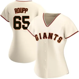 Authentic Women's Landen Roupp San Francisco Giants Home Jersey - Cream