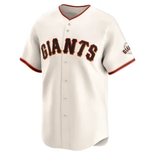 Elite Men's TJ Hopkins San Francisco Giants Home Jersey - Cream