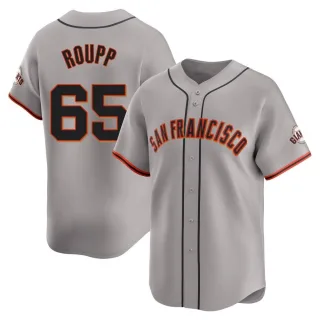 Limited Men's Landen Roupp San Francisco Giants Away Jersey - Gray