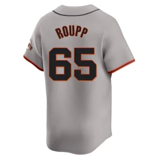 Limited Men's Landen Roupp San Francisco Giants Away Jersey - Gray