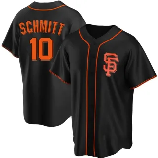 Replica Men's Casey Schmitt San Francisco Giants Alternate Jersey - Black