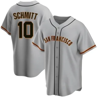 Replica Men's Casey Schmitt San Francisco Giants Road Jersey - Gray