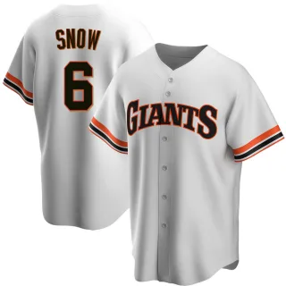 Replica Men's J.t. Snow San Francisco Giants Home Cooperstown Collection Jersey - White