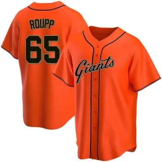 Replica Youth Landen Roupp San Francisco Giants Alternate Jersey - Orange