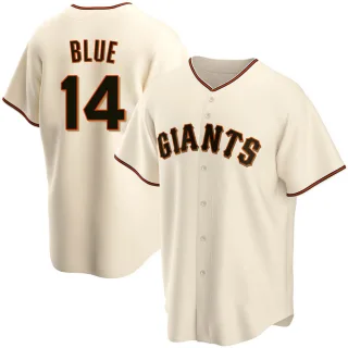 Replica Youth Vida Blue San Francisco Giants Home Jersey - Cream